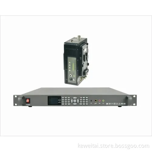 Cofdm Wireless Video Transmitter with Two-Way Voice and GPS